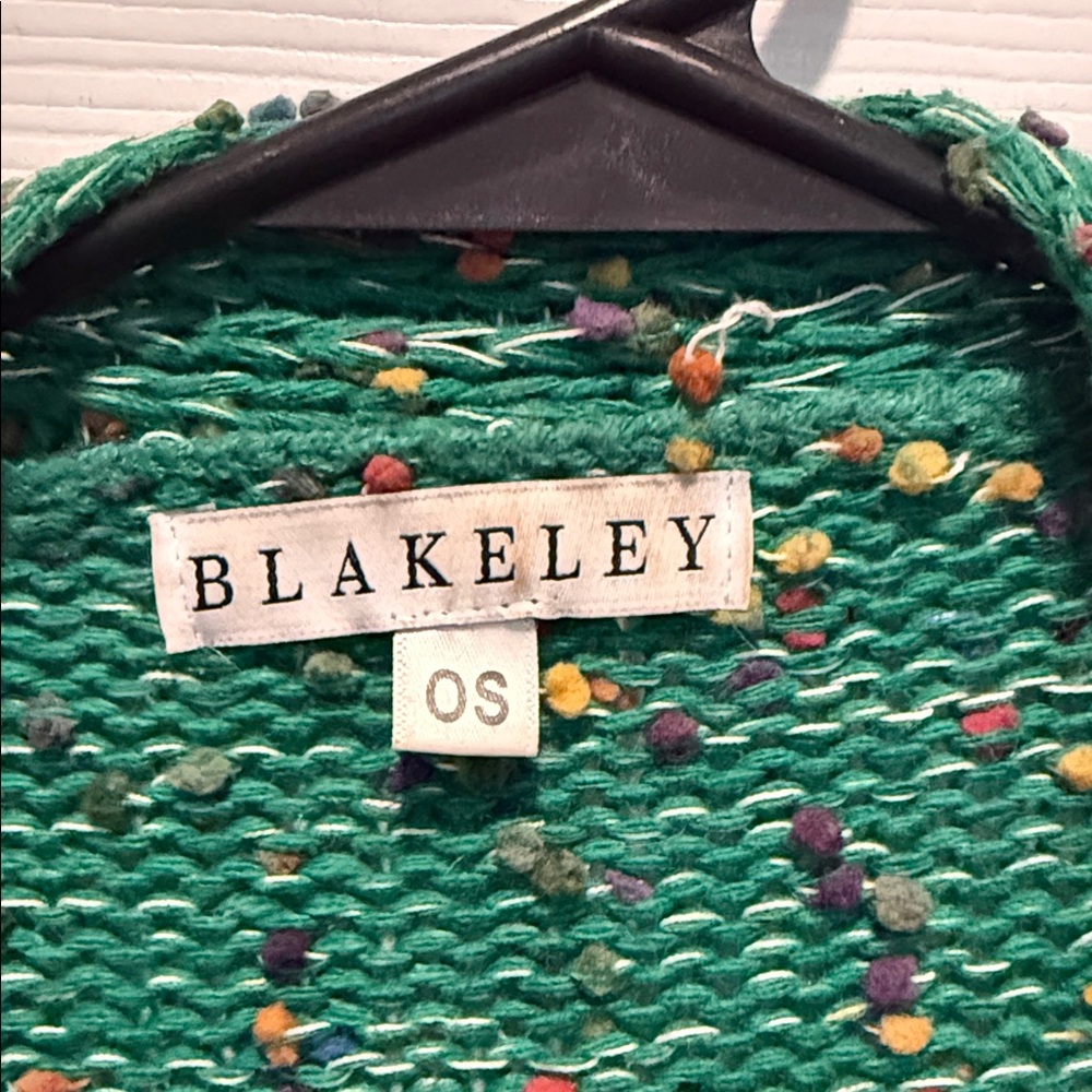 Miley Dot Green Cardigan - Picture 3 of 5